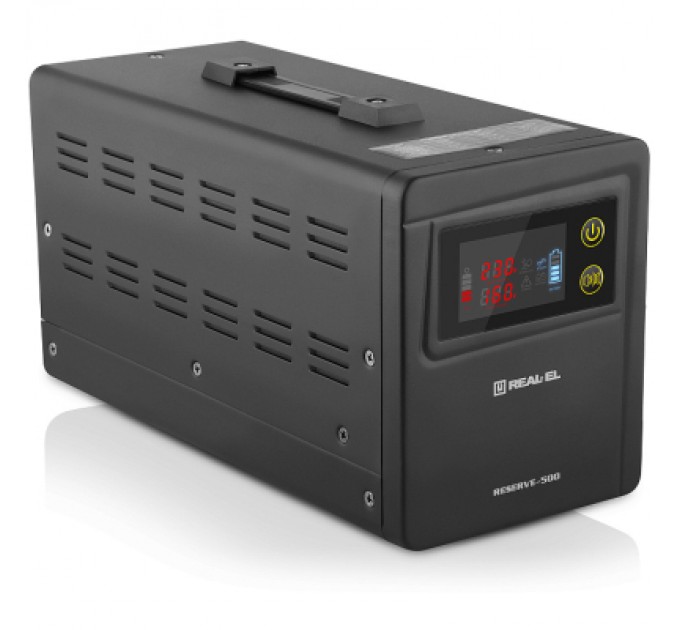 REAL-EL Пристрій безперебійного живлення REAL-EL RESERVE-500 (EL122100003)