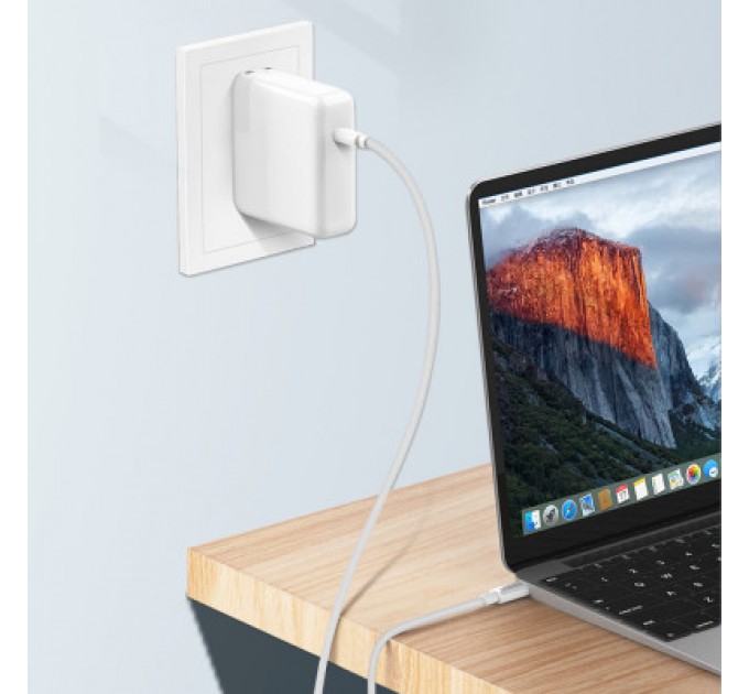 ColorWay Дата кабель USB-C to USB-C 1.0m 5A 100W white ColorWay (CW-CBPDCC058-WT)