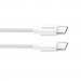 ColorWay Дата кабель USB-C to USB-C 1.0m 5A 100W white ColorWay (CW-CBPDCC058-WT)