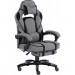 GT Racer Крісло ігрове GT Racer X-2749-1 Gray/Black Suede (X-2749-1 Fabric Gray/Black Suede)
