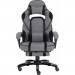 GT Racer Крісло ігрове GT Racer X-2749-1 Gray/Black Suede (X-2749-1 Fabric Gray/Black Suede)