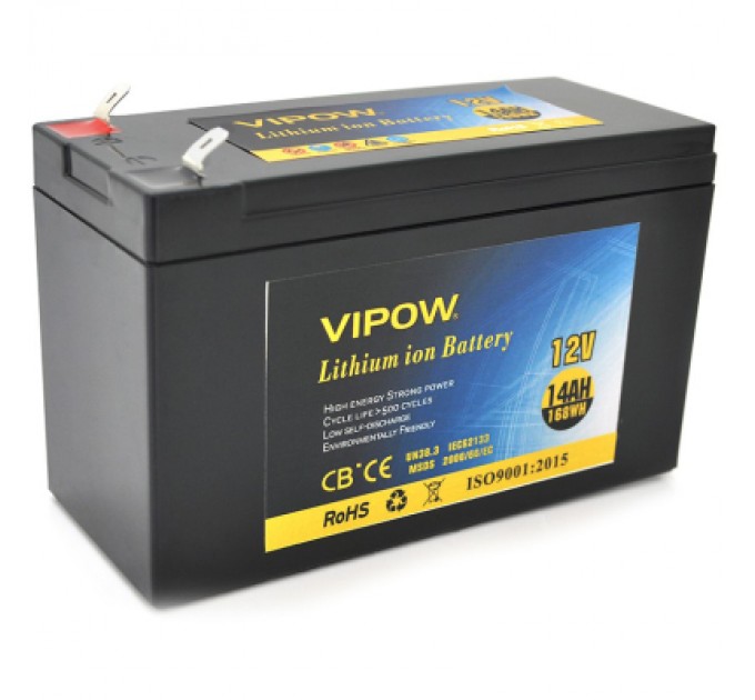 Vipow Батарея до ДБЖ Vipow 12V - 14Ah Li-ion (VP-12140LI)