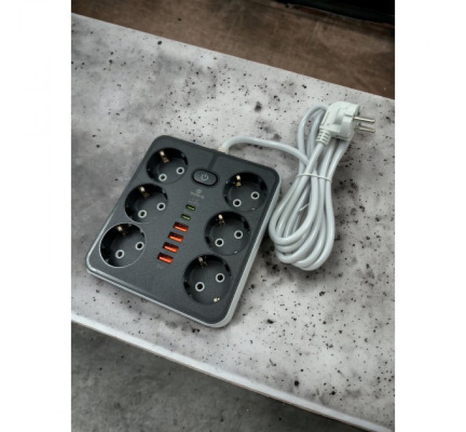 XoKo Мережевий фільтр живлення XoKo XK-SP-6-4-2-BK