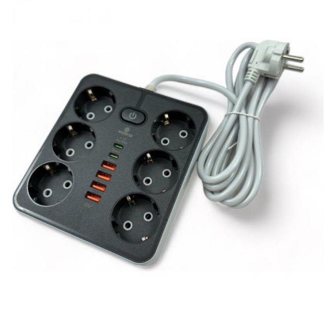 XoKo Мережевий фільтр живлення XoKo XK-SP-6-4-2-BK