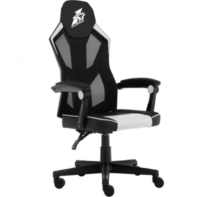 1stPlayer Крісло ігрове 1stPlayer P01 Black-White