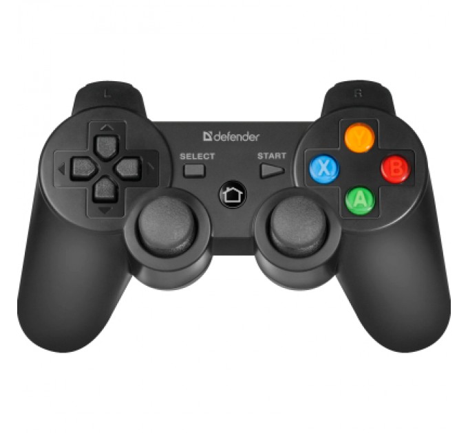 Defender Геймпад Defender Crusher USB Bluetooth Li-Ion PS3/PC/Android (64290)