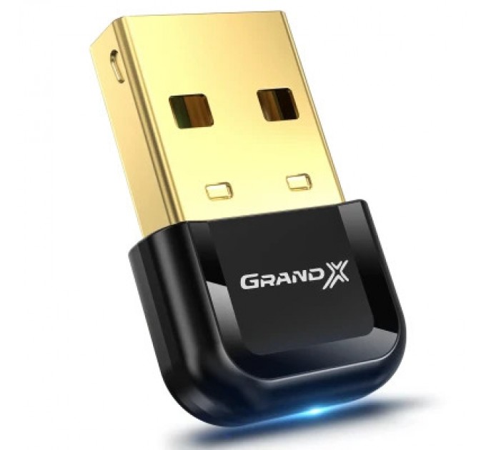 Адаптер Grand-X Bluetooth 5.3 20m, 5 devices, 3Mb BT53G (BT53G)