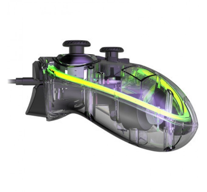 Canyon Геймпад Canyon GPW-02 Brighter Wireless RGB 5in1 iOS/Nintendo Crystal (CND-GPW02)