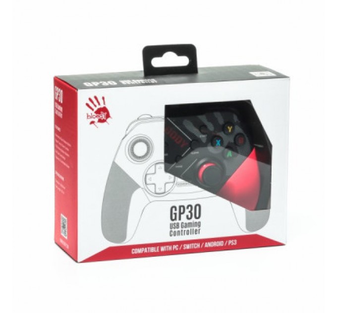 Геймпад A4Tech Bloody GP30 USB Sports Blue (4711421995597)