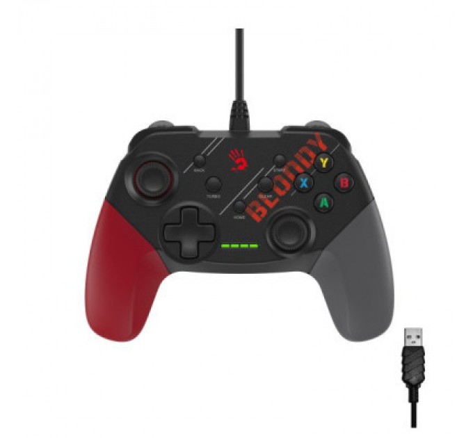 Геймпад A4Tech Bloody GP30 USB Sports Red (4711421995528)