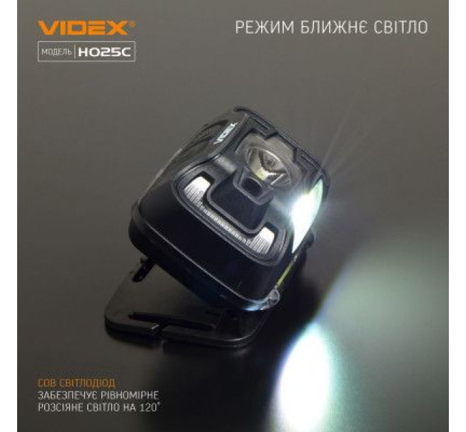 Videx Ліхтар Videx 310Lm 5000K (VLF-H025C)