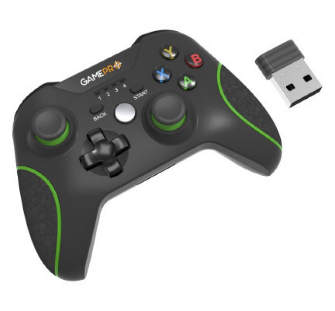 GamePro Геймпад GamePro MG650B PS3/Android Wireless Black/Green (MG650B)