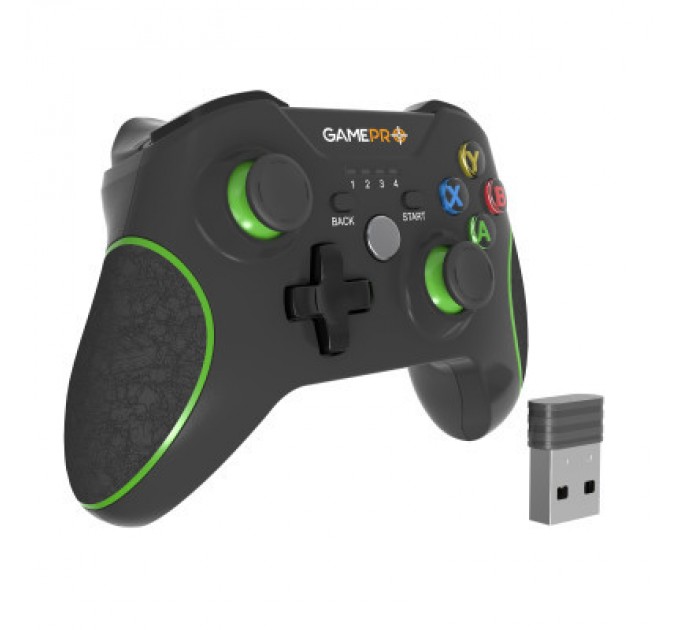 GamePro Геймпад GamePro MG650B PS3/Android Wireless Black/Green (MG650B)