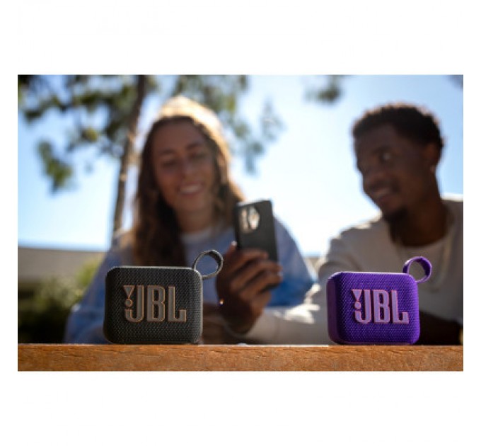 JBL Акустична система JBL Go 4 Black (JBLGO4BLK)