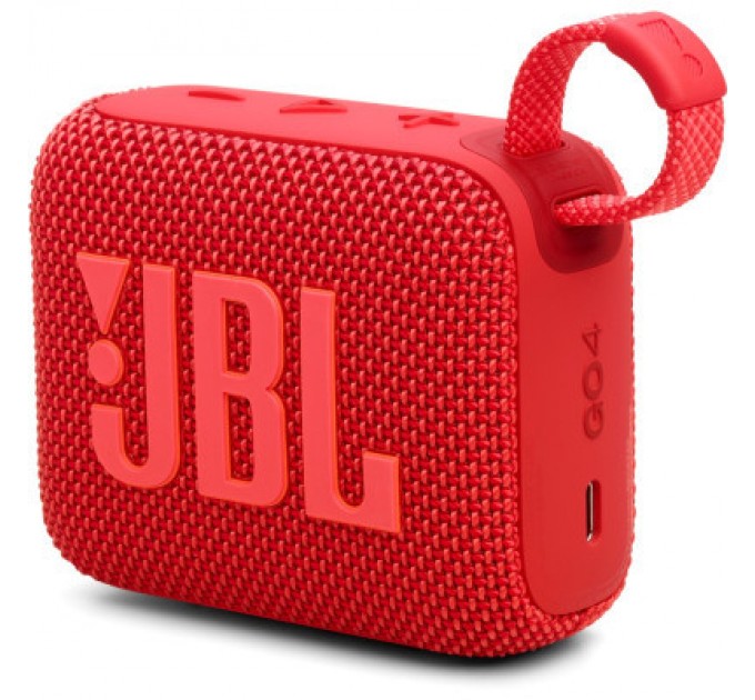 JBL Акустична система JBL Go 4 Red (JBLGO4RED)