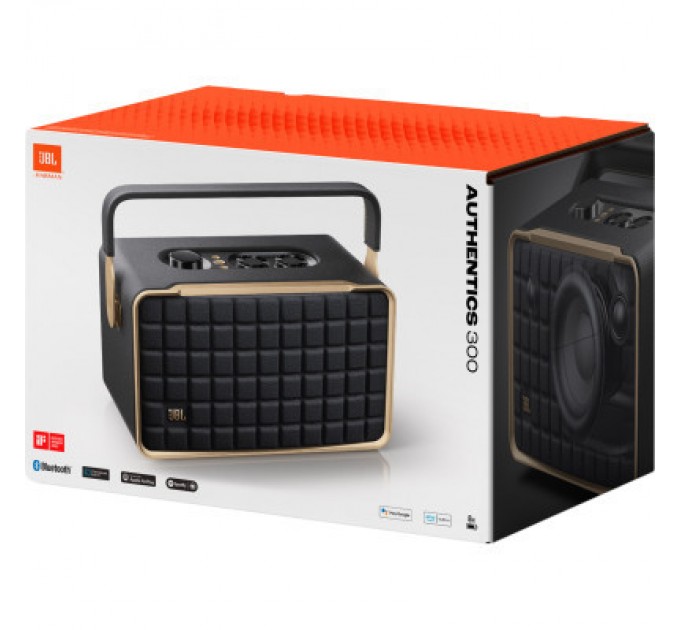 JBL Акустична система JBL Authentics 300 (JBLAUTH300BLKEP)