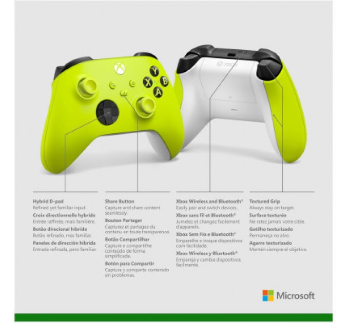 Геймпад Microsoft Wireless Electric Volt (QAU-00022)