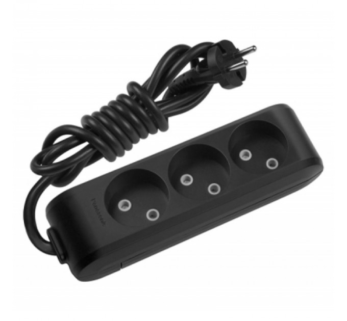 Panasonic Мережевий подовжувач Panasonic X-tendia 3 розетки, 3м (WLTB02332BL-UA)