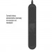 Мережевий фільтр живлення ColorWay CW-CHE44PDB, 4 розетки/4USB 2M (CW-CHE44PDB)