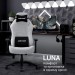 Anda Seat Крісло ігрове Anda Seat Luna Fabric Size L Grey (AD18-44-G-F)
