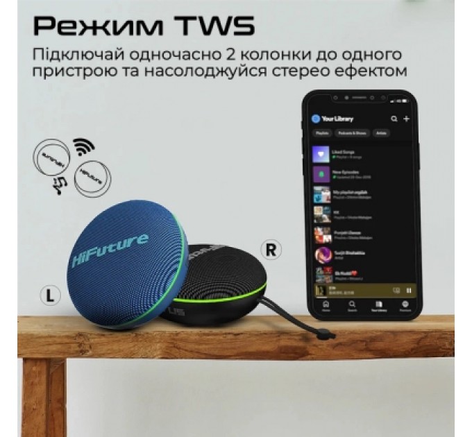 HIFuture Акустична система HIFuture Altus Black (altus.black)