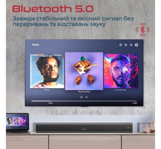 Акустична система Promate StreamBar-30 Black (streambar-30.black)