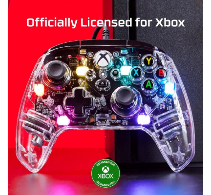 HyperX Геймпад HyperX Clutch Gladiate RGB for PC/Xbox Clear (7D6H2AA)