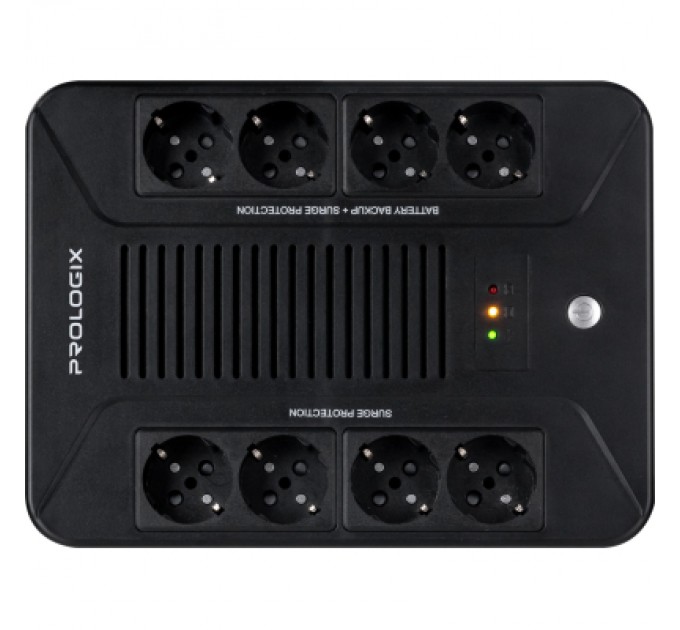Prologix Пристрій безперебійного живлення Prologix 850VA 480W (PLP850VA8LED)