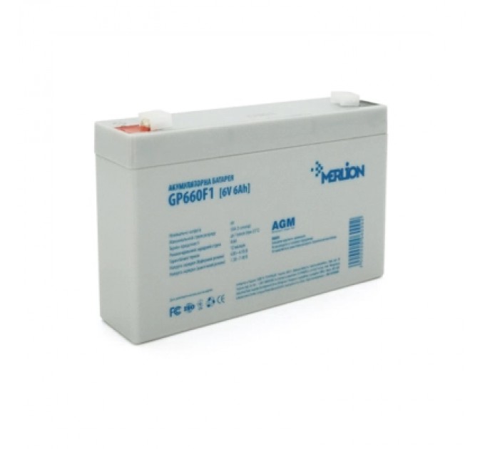 Батарея до ДБЖ Merlion 6V-6Ah ( GP660F1NS ) (GP660F1NS)
