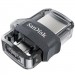 SanDisk USB флеш накопичувач SanDisk 64GB Ultra Dual Black USB 3.0 OTG (SDDD3-064G-G46)