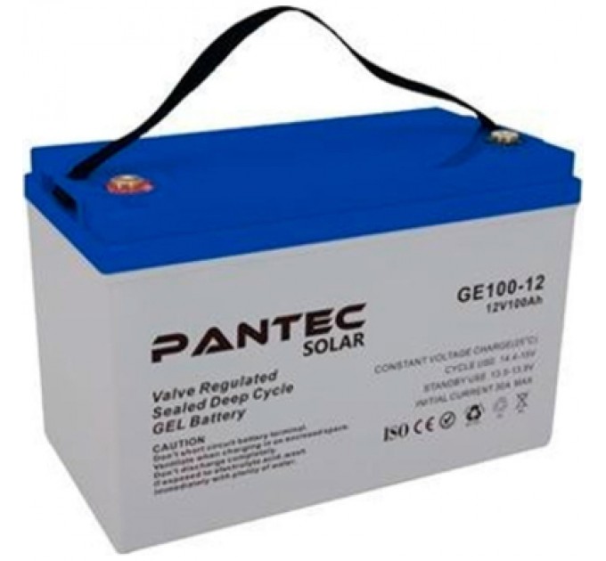 Pantec Батарея до ДБЖ Pantec 12V - 100Ah GEL (PTG100-12)