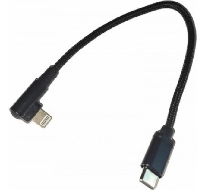 Дата кабель USB-C to Lightning 0,2m angle Cablexpert (CC-USB2-CMLML-0.2M)