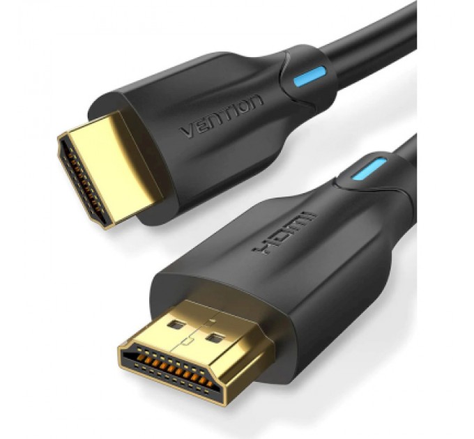 Vention Кабель мультимедійний HDMI to HDMI 1.5m V2.1 8K 60Hz PVC Vention (AANBG)