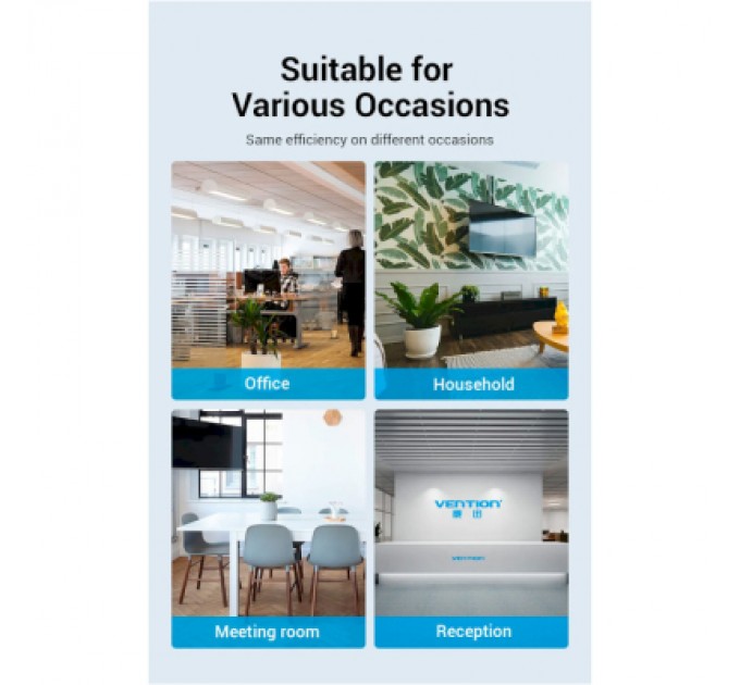 Vention Кабель для принтера USB 2.0 USB-C/BM 2.0m 2.4А 480Mbps Vention (CQUBH)