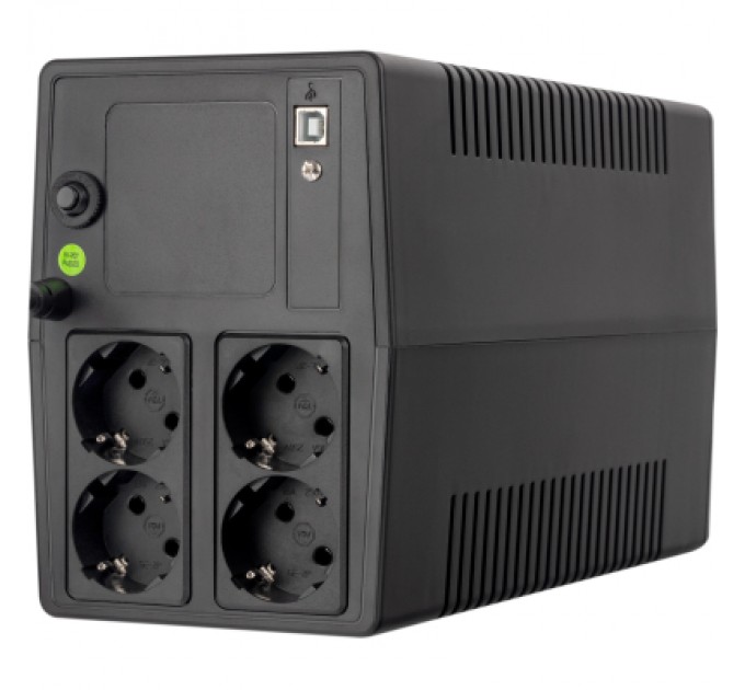 Prologix Пристрій безперебійного живлення Prologix 1000VA 600W USB (PLPU1000VA4LED)