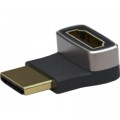 Cablexpert Адаптер HDMI 270 degree V2.1 8K60Hz Cablexpert (AP-HDMI8K270-FML)