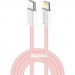 ColorWay Дата кабель USB-C to Lightning 1.0m 27W pink ColorWay (CW-CBPDCL061-P)