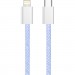 Дата кабель USB-C to Lightning 1.0m 27W purple ColorWay (CW-CBPDCL061-PU)