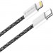 ColorWay Дата кабель USB-C to Lightning 1.0m 27W black ColorWay (CW-CBPDCL061-BK)