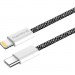 ColorWay Дата кабель USB-C to Lightning 1.0m 27W black ColorWay (CW-CBPDCL061-BK)
