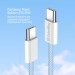 Дата кабель USB-C to USB-C 1.0m 60W 3.0А blue ColorWay (CW-CBPDCC061-BL)