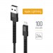 Дата кабель USB-C to Lightning 1.0m 2.4А black ColorWay (CW-CBUL063-BK)