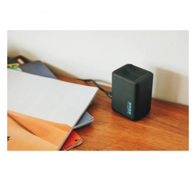 Аксесуар до екшн-камер GoPro подвійний зарядний пристрій Dual Battery Charger (HERO13 Black) (AEDBD-201-EU)
