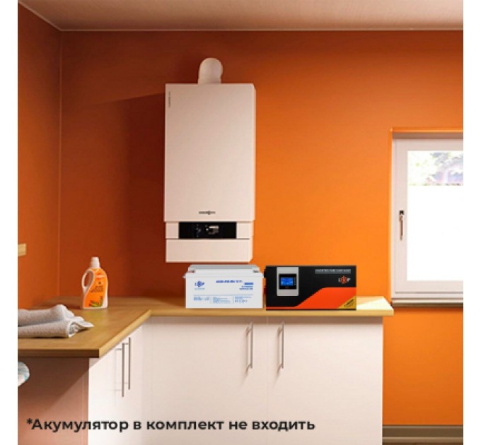 LogicPower Пристрій безперебійного живлення LogicPower LPM- PSW-4500VA, 3000W, MPPT (30289)