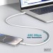 Assmann Дата кабель USB-C to Lightning 2.0m USB 2.0 60W silicone white Digitus (AK-600110-020-W)