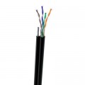 OK-Net Кабель мережевий OK-Net UTP-cat.5E-SL, трос 4*0,5мм, outdoor, 305м (КППт-ВП (100) 4*2*0,49)