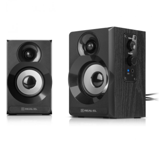 REAL-EL Акустична система REAL-EL S-217 Black (EL121200013)