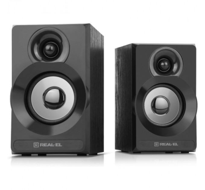 REAL-EL Акустична система REAL-EL S-217 Black (EL121200013)