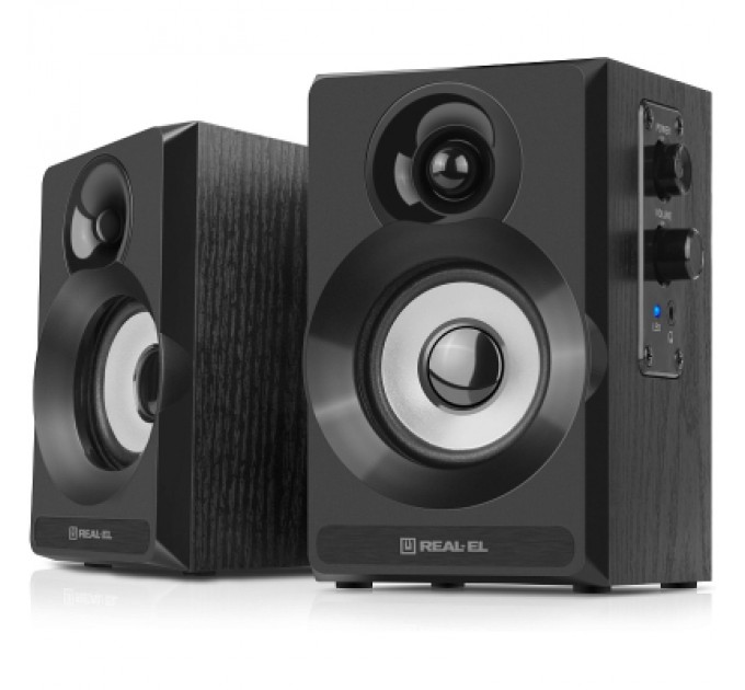 REAL-EL Акустична система REAL-EL S-217 Black (EL121200013)