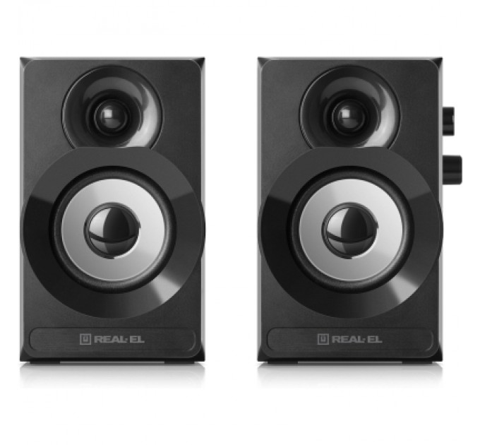 REAL-EL Акустична система REAL-EL S-217 Black (EL121200013)